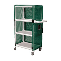 GC303G Linen Cart, Three 48" x 20" Shelves, 3-Shelf 1/EA