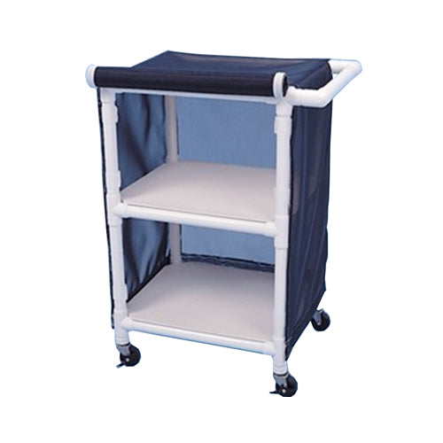 GC322B Linen Cart, Two 32" x 20" Shelves, 1/EA