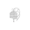 HOL9839 Bedside Drainage Collection System, with Anti-Reflux Valve, 2000mL, 20EA/BX