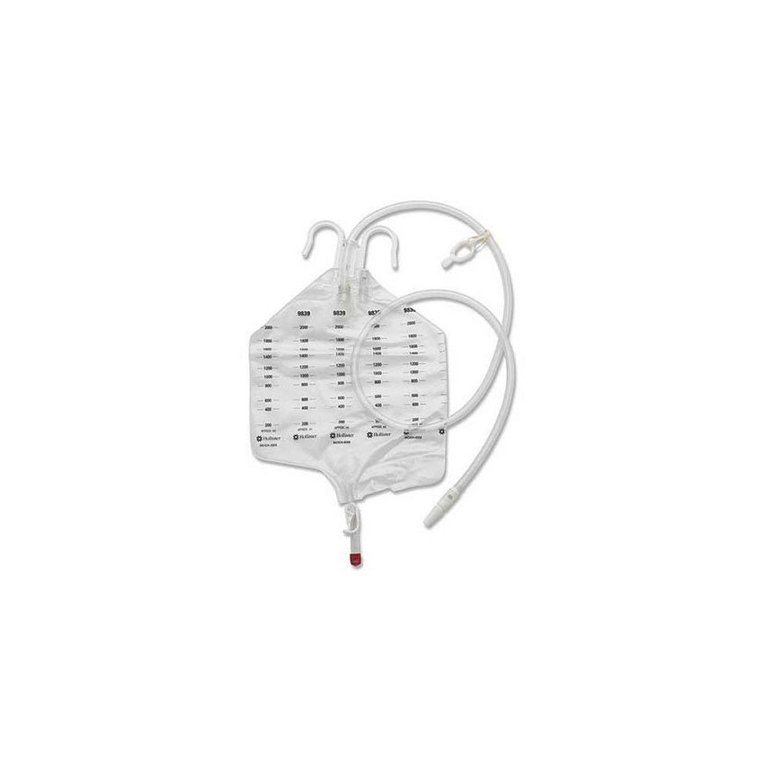 HOL9839 Bedside Drainage Collection System, with Anti-Reflux Valve, 2000mL, 20EA/BX