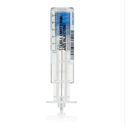 IC06021-03 LifeCare PCA Sterile Empty Vial and Injector, 30mL, 25EA/BX