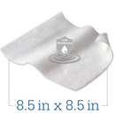 SAGE7403 Comfort Shield Barrier Cream Cloth, with 3% Dimethicone, W8.5" x L8.5" Large, 3EA/BX