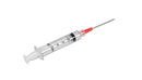 BD305062 Luer-Lok Syringe with Detachable Needle, 5mL, 18GA x 0.5", 100EA/BX