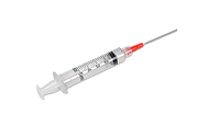 BD305062 Luer-Lok Syringe with Detachable Needle, 5mL, 18GA x 0.5", 100EA/BX