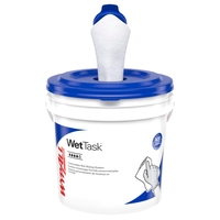 KC06411 WypAll CriticalClean WetTask Wipers for Bleach, Disinfectants, and Sanitizers, 840EA/BX