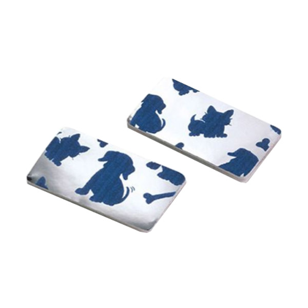 ZMI30002 Argyle Hydrogel Skin Temperature Probe Cover, Rectangular, Neonatal, 0.75" x 1.25", 80EA/PK