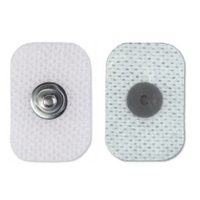 ZES40076 Kendall Repositionable Cloth Series Monitoring Electrode, Rectangular, 30EA/BX