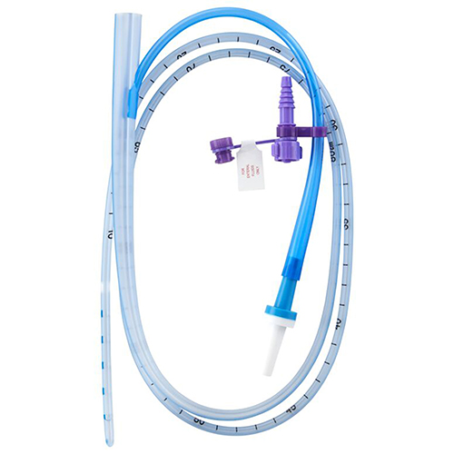 Z8888266122E Salem Sump Dual Lumen Stomach Tube with ENFit Connection and Anti-Reflux Valve, 14 Fr, 50EA/BX