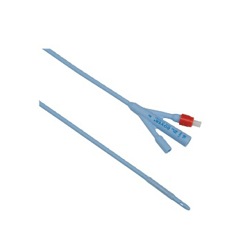 Z8887664161 Dover Silicone Foley Catheter, 3-Way, 5cc, 16 Fr, 10EA/BX
