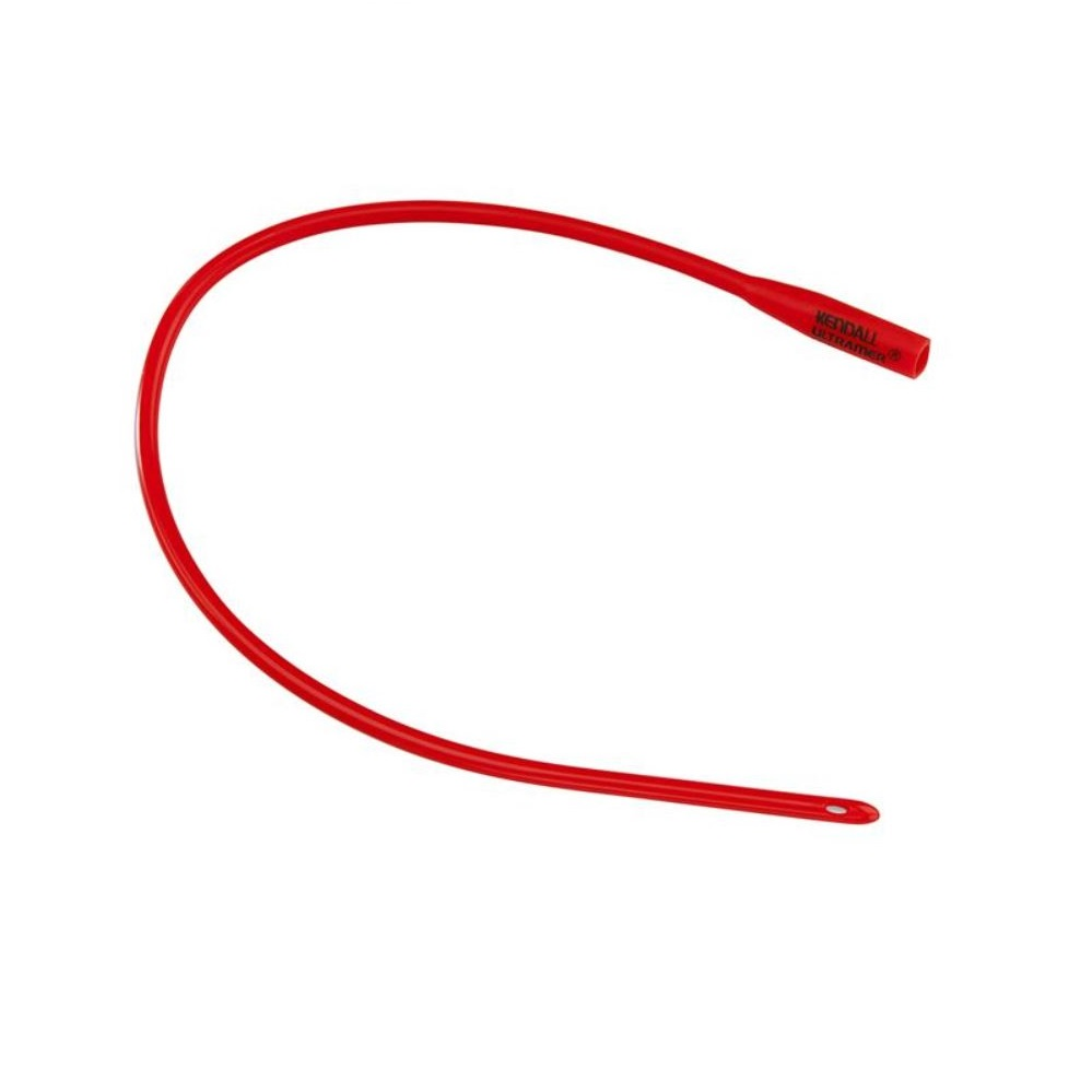 Z8887660085 Dover Red Rubber Latex Urethral Catheter, Smooth Rounded Tip, L12", 8Fr, 100EA/BX