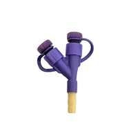 Z8884752042E Kangaroo Polyurethane Percutaneous Endoscopic Gastrostomy Adapter, Radiopaque Line, Y-port, 20 Fr, 20EA/BX