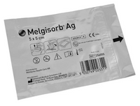256055 Melgisorb Ag Antimicrobial Alginate Dressing, 5cm x 5cm, 10EA/BX