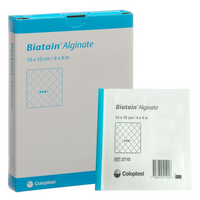 COL3710 Biatain Calcium Alginate Dressing, W10cm x L10cm, 10EA/BX