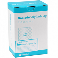 COL3705 Biatain Calcium Alginate Dressing, W5cm x L5cm, 30EA/BX