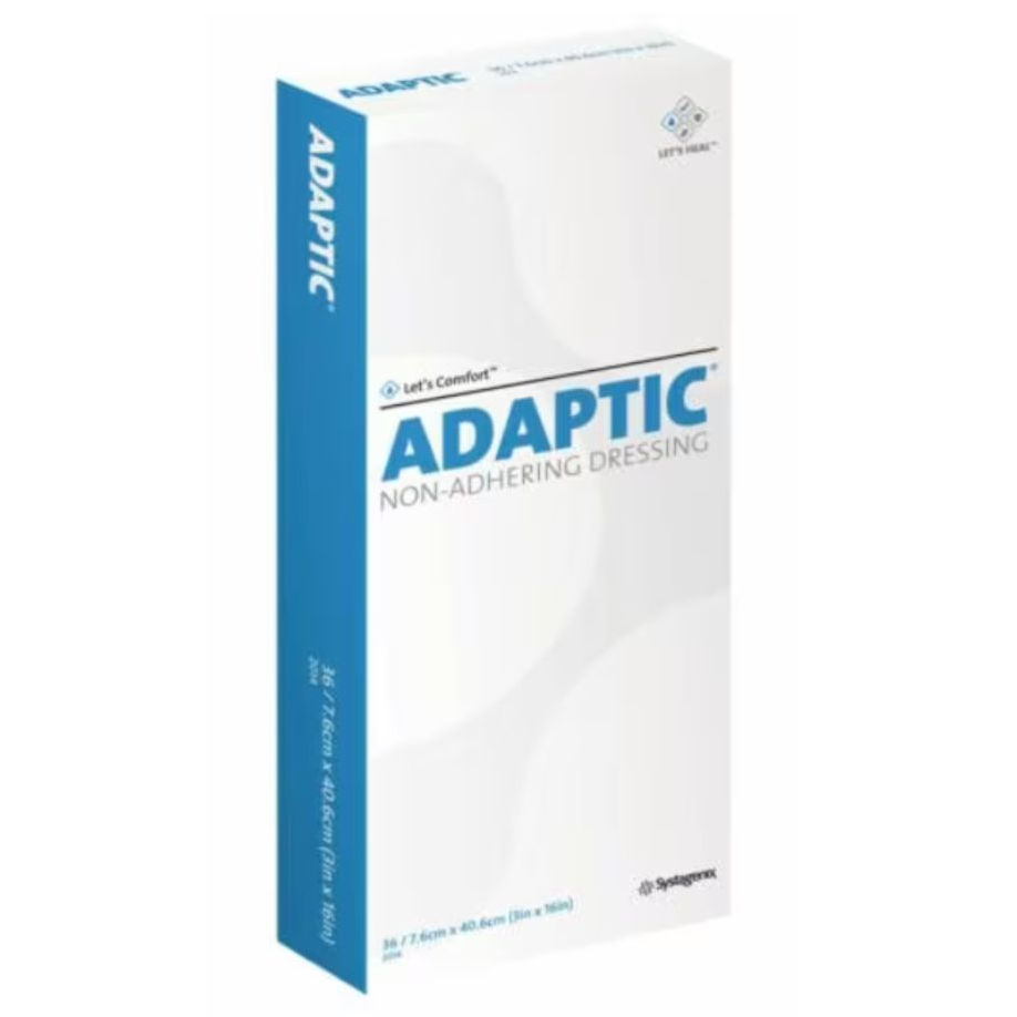 2014 Adaptic Non-Adhering Dressing, Sterile, W3" x L16", 36EA/BX