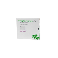 394000 Mepilex Transfer Ag Contact Layer Dressing, W8.5cm x L7.5cm, 10EA/BX