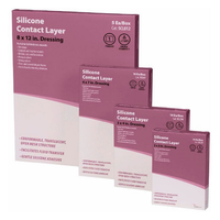 SCL23 Cardinal Health Silicone Contact Layer, 2x3", 10EA/BX