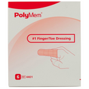 PLM4401 PolyMem Finger/Toe Dressing, Size 1, Small, 6EA/BX