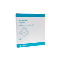 COL3488 Biatain Heel Foam Dressing, 7.5x8", 5EA/BX