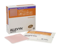 SN66802131 ALLEVYN Gentle, Hydrocellular Dressing with Soft Gel Adhesive, 15cm x 15cm, 10EA/BX
