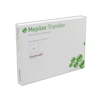294800 Mepilex Transfer Foam Dressing, W15cm x L20cm, 5EA/BX