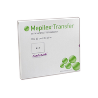294502-03 Mepilex Transfer Foam Dressing, 20cm x 50cm, 4EA/BX