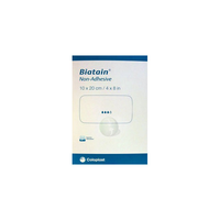COL9623 Biatain Ag Non-Adhesive Foam Antimicrobial Dressing With Silver, W10 x L20cm, 5EA/BX