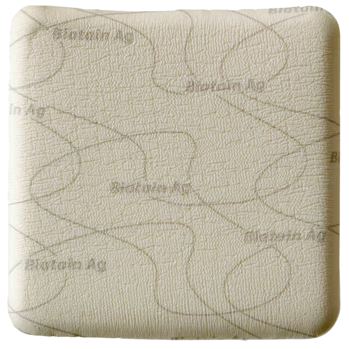 COL9623 Biatain Ag Non-Adhesive Foam Antimicrobial Dressing With Silver, W10 x L20cm, 5EA/BX