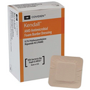 Z55566BAMDX Kendall AMD Foam Border Dressings (Acrylic Adhesive), 5.5" x 5.5", 10EA/BX