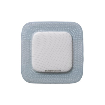 COL33435 Biatain Silicone Foam Dressing, 4" x 4", 10EA/BX