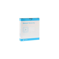 COL39639 Biatain Silicone Ag Foam Dressing, W15cm x L15cm, 5EA/BX