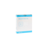 COL39636 Biatain Silicone Ag Foam Dressing, W7.5cm x L7.5cm, 5EA/BX