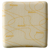 COL3462 Biatain Foam Dressing, Adhesive, W3" x L3", 10EA/BX