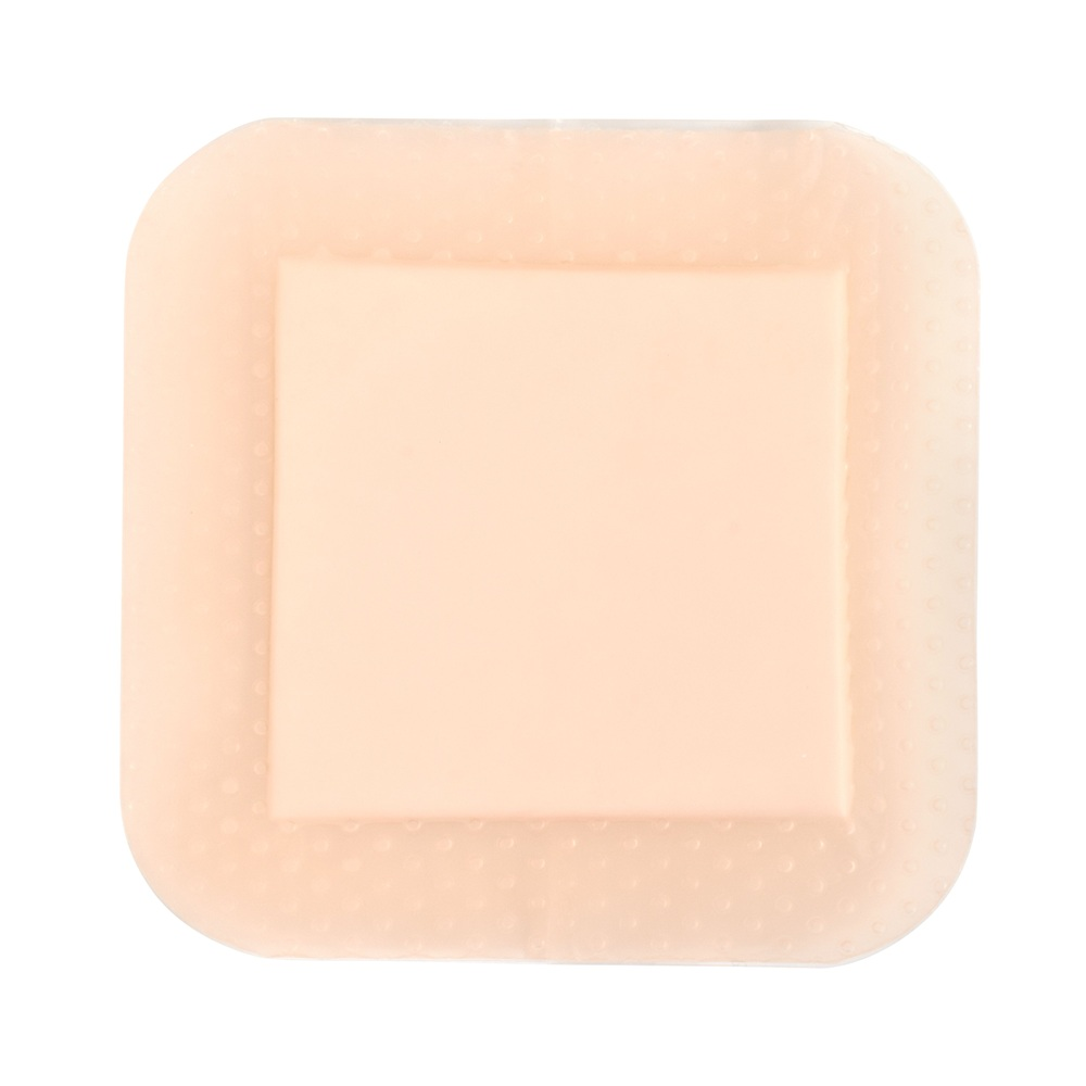 BFM33LTE Cardinal Health Silicone Bordered Foam Dressing, Lite, 3X3", 10EA/BX