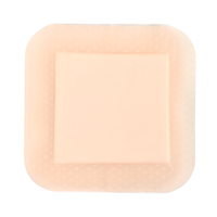 BFM33LTE Cardinal Health Silicone Bordered Foam Dressing, Lite, 3X3", 10EA/BX