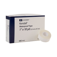 Z3142C Kendall Waterproof Cloth Tape, 1IN x 10YD, 12EA/BX