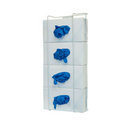 GL044-0613 Glove Box Dispenser, Quad, Coated Wire, 1/EA