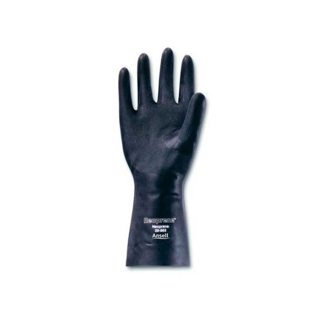 AN2986511090 ALPHATEC Chemical Gloves, Neoprene, Size 9, L13", Black, 12PR/BX
