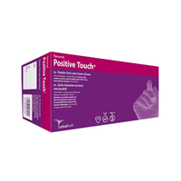 8840 Positive Touch Exam Glove, Powder Free, Non-Sterile, XS, 100EA/BX