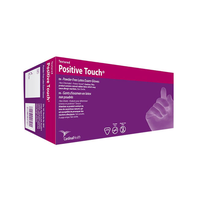 8840 Positive Touch Exam Glove, Powder Free, Non-Sterile, XS, 100EA/BX