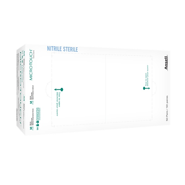 AN6034154 Micro-Touch Nitra-Tex Examination Glove, Nitrile, Pair, Blue, XL, 50EA/BX