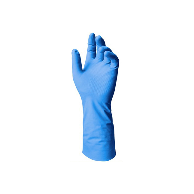 AN3721070 VersaTouch Protective Glove, Nitrile, Size 7, L320mm, Blue, 12EA/BX