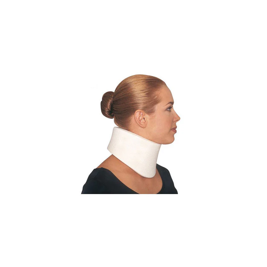 F107930 Cervical Collar, Firm Model, High Density Polyurethane Foam, Adult, H3", 10EA/BX
