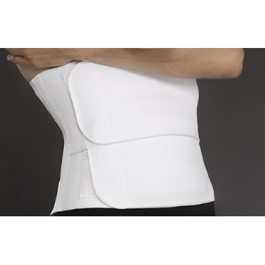 380279XXL Unisex Multi-Flap Waistbinder, Two Flap, White, 9", XXL, 1/EA
