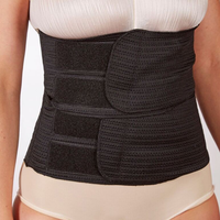 385279M Unisex Multi-Flap Waistbinder, Two Flap, Black, 9", Medium, 1/EA
