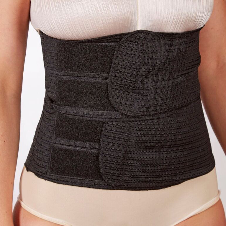 385279XXL Unisex Multi-Flap Waistbinder, Two Flap, Black, 9", XXL, 1/EA