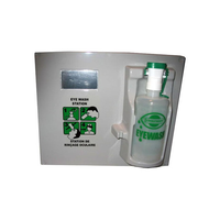 SA04074 Eye Wash Station, Single, W17-1/2" x H14-1/2" 946mL Empty Bottle, 1/EA