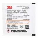 3M10102 SoluPrep Quarter Dose Wipe, 200EA/BX