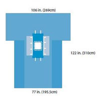 A9458 General Endoscopy Drape, Sterile, 12EA/BX