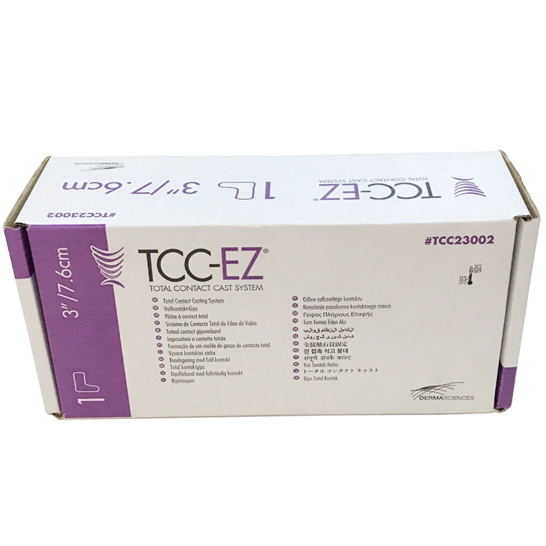 TCC2-3051 TCC-EZ Casting System, 5 Cast, without Boot, 3", 5EA/BX